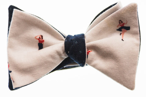 Hello Sailor Reversible Bow Tie