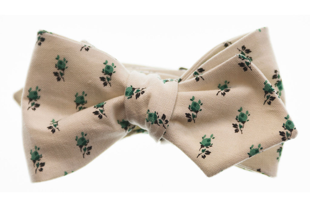 Green Bow Ties and Suspenders (Sage Green)