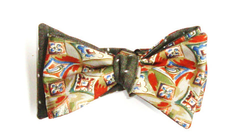 One of a Kind Reversible Bow Tie