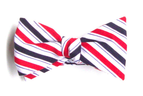 Americana Stripe Bow Tie